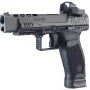 Canik TP9SFx W/ Vortex Viper Red Dot9mm 5.20" 20+1 Black Tungsten Gray Cerakote Steel Slide Black Interchangeable Backstrap Grip - Image 3