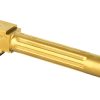 Agency Arms Mid Line Barrel for Glock 19 Gen 5 | 9MM | Titanium Nitride Finish | Threaded And Fluted