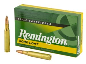 Remington, Core Lokt, 270 Winchester, 130 Grain, Pointed Soft Point, 20 Round Box