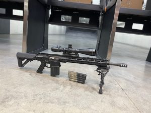 Used Aero M5 AR-10 308 WIN. 18" w/Leupold Long Range