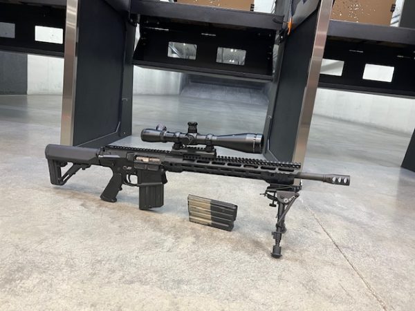 Used Aero M5 AR-10 308 WIN. 18" w/Leupold Long Range