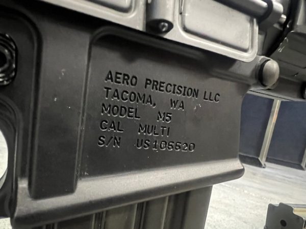 Used Aero M5 AR-10 308 WIN. 18" w/Leupold Long Range - Image 5