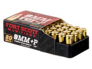 FORTSCOTT 9mm TUI +P 80gr 20 Round Box