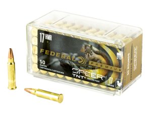 Federal, Premium, 17 HMR, 17 Grain, TNT, 50 Round Box