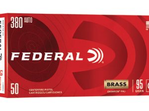 Federal, Champion, 380 Auto, 95 Grain, Full Metal Jacket, 50 Round Box