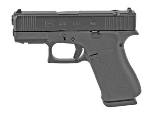 Glock 43x Front Rail MOS BLK 9x19